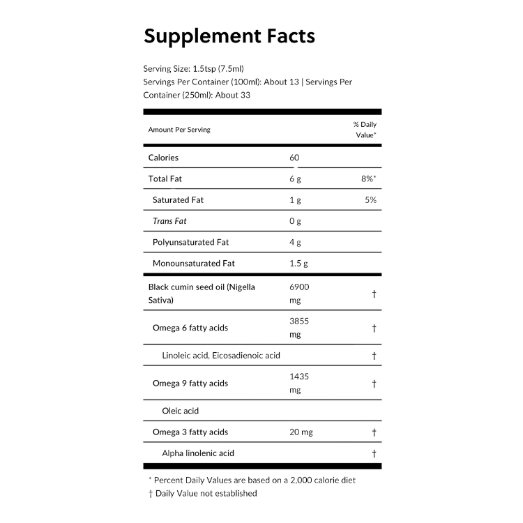 Black Cumin Oil, Perfect Press