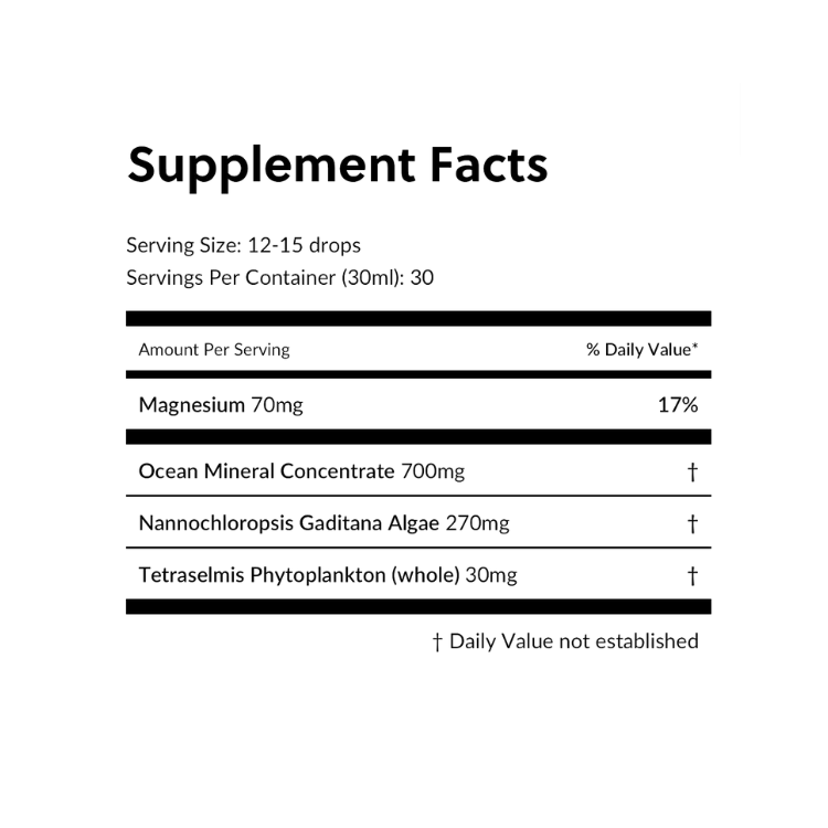 Oceans Alive® RECHARGE - formerly Raw Phytoplankton 🇺🇸